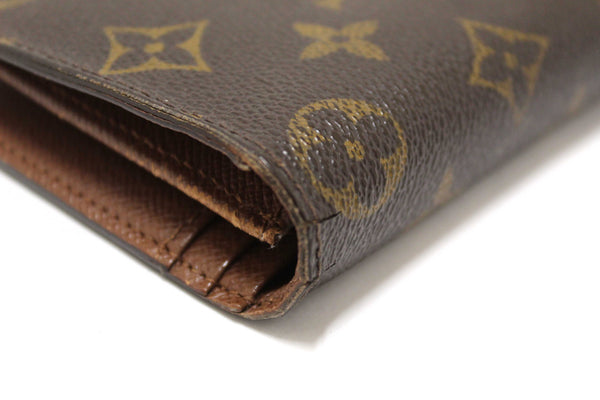 Louis Vuitton Classic Monogram Canvas Brazza Long Wallet