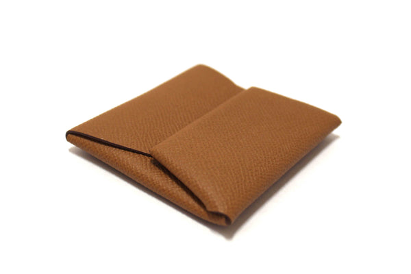 Hermes Brown Epsom Bastia Coin Purse Case