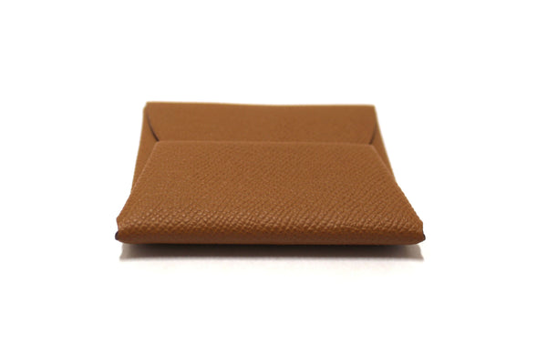 Hermes Brown Epsom Bastia Coin Purse Case