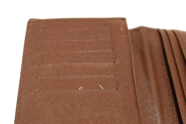 Louis Vuitton Classic Monogram Canvas Brazza Long Wallet
