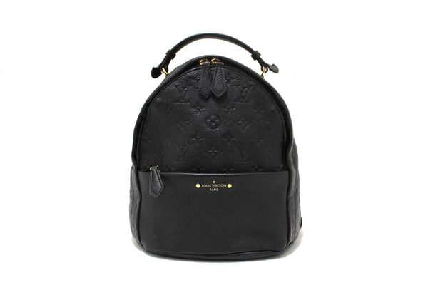 Louis Vuitton Black Empreinte Monogram Leather Sorbonne Backpack