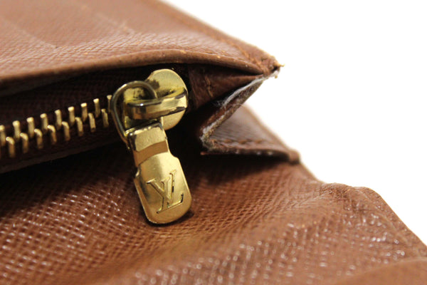 Louis Vuitton Classic Monogram Canvas Brazza Long Wallet