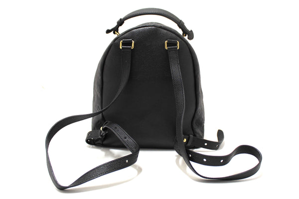 Louis Vuitton Black Empreinte Monogram Leather Sorbonne Backpack