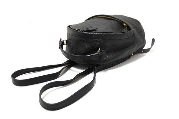 Louis Vuitton Black Empreinte Monogram Leather Sorbonne Backpack