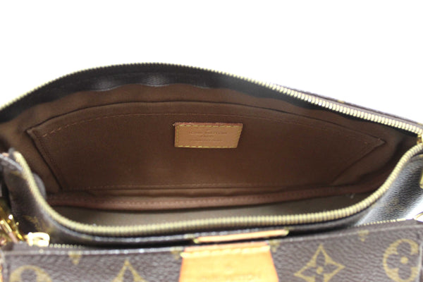 Louis Vuitton Classic Monogram Pink Strap Multi-Pochette Accessoires Bag