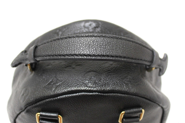 Louis Vuitton Black Empreinte Monogram Leather Sorbonne Backpack