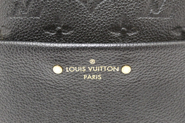 Louis Vuitton Black Empreinte Monogram Leather Sorbonne Backpack