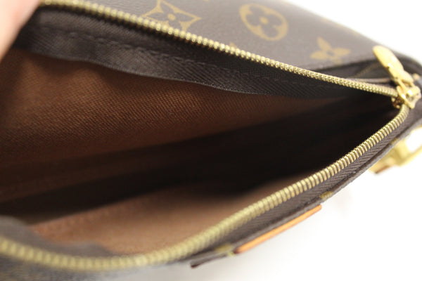 Louis Vuitton Classic Monogram Pink Strap Multi-Pochette Accessoires Bag