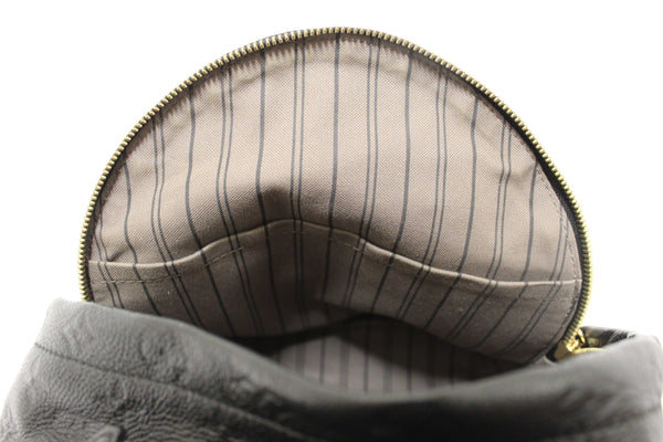 Louis Vuitton Black Empreinte Monogram Leather Sorbonne Backpack