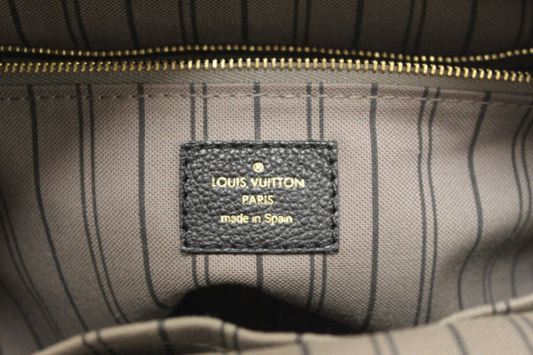 Louis Vuitton Black Empreinte Monogram Leather Sorbonne Backpack
