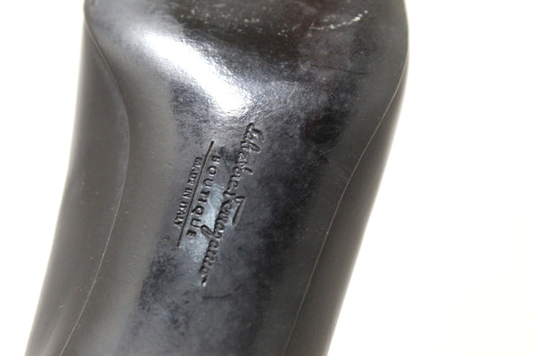 Salvatore Ferragamo Black Leather Ramila 5cm Pumps Shoes Size 5.5D