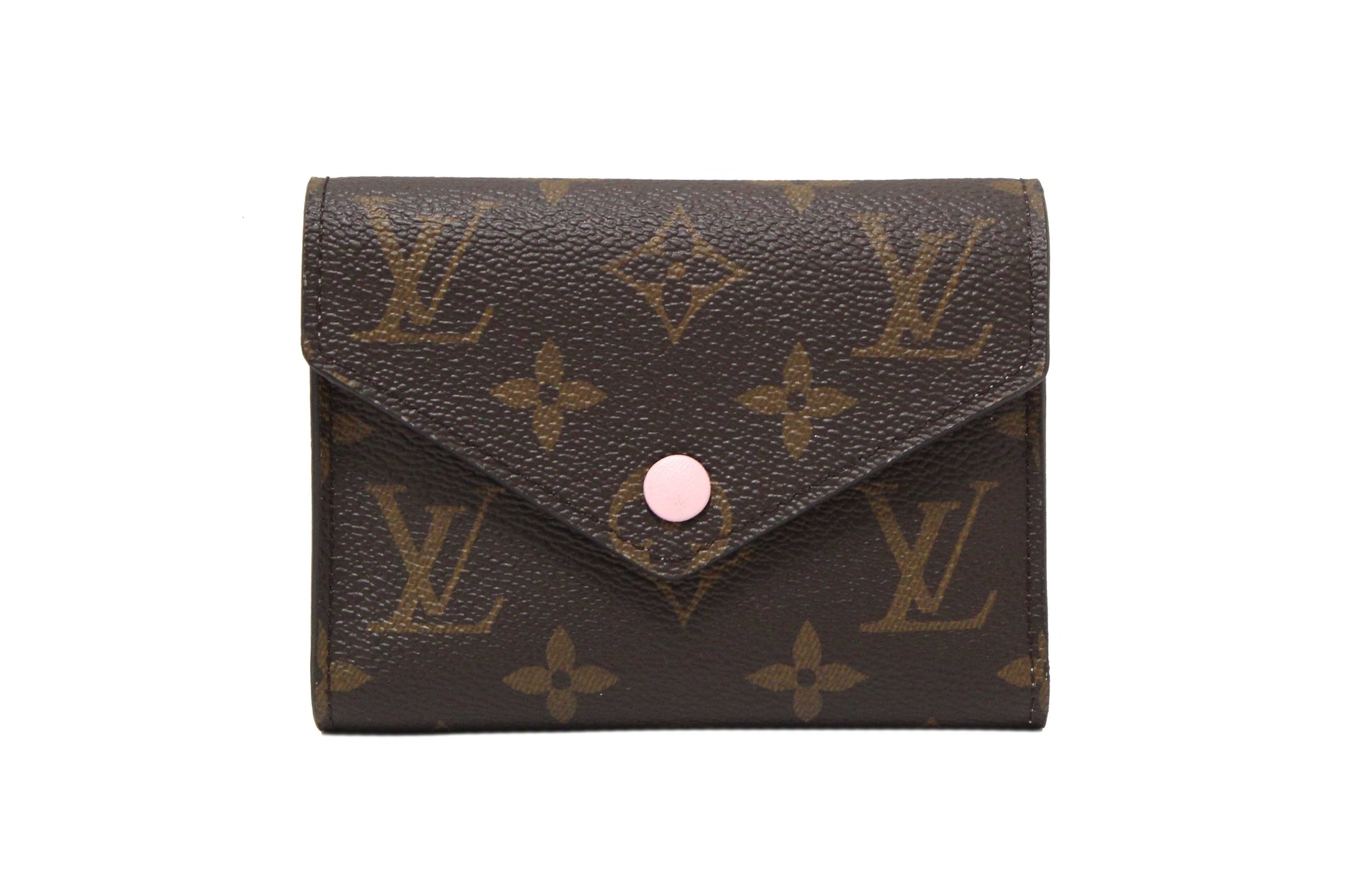 Louis Vuitton Classic Monogram Rose Ballerine Pink Victorine Wallet