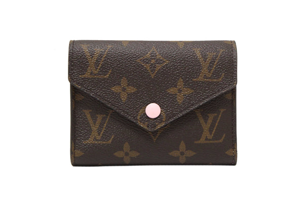 Louis Vuitton Classic Monogram Rose Ballerine Pink Victorine Wallet
