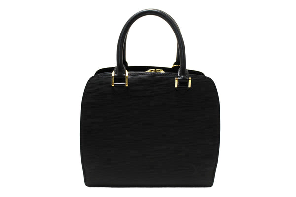 Louis Vuitton Black Epi Leather Pont Neuf HandBag