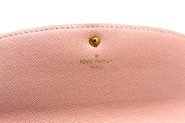 Louis Vuitton New Damier Azur Canvas Emilie Flap Wallet | Italystation.com - Shop Now at italystation.com