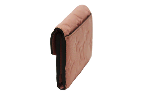 Louis Vuitton Pink Monogram Empreinte Leather Zoe Wallet