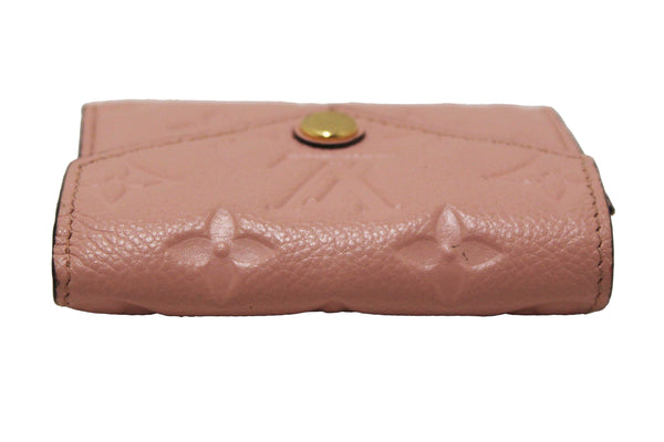 Louis Vuitton Pink Monogram Empreinte Leather Zoe Wallet