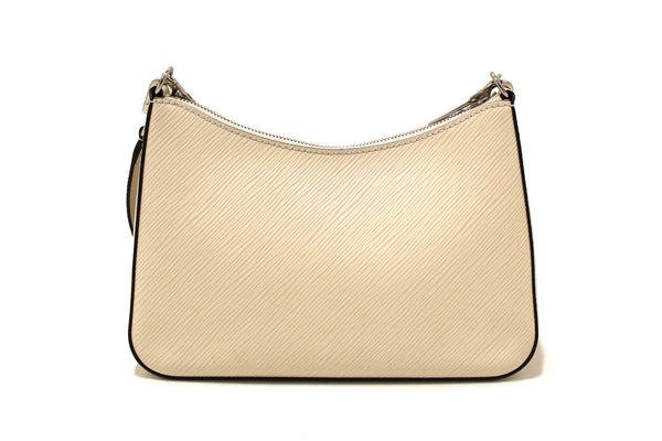 Louis Vuitton White Epi Leather Marelle Shoulder/Messenger Bag