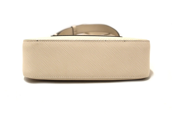 Louis Vuitton White Epi Leather Marelle Shoulder/Messenger Bag