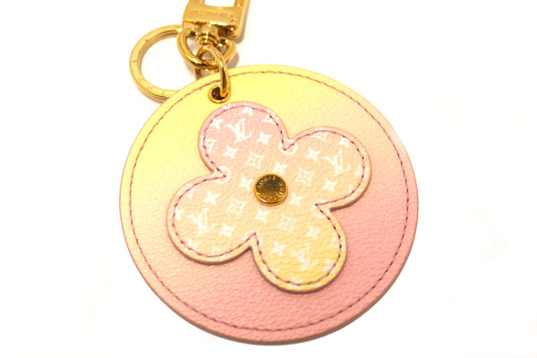 Louis Vuitton Light Pink Monogram By The Pool Illustre Bag Charm Key Holder