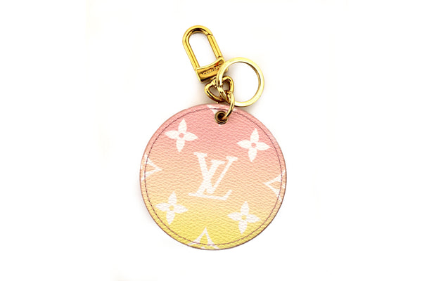 Louis Vuitton Light Pink Monogram By The Pool Illustre Bag Charm Key Holder