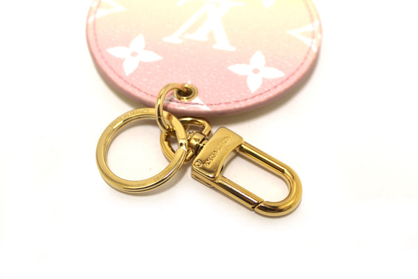 Louis Vuitton Light Pink Monogram By The Pool Illustre Bag Charm Key Holder
