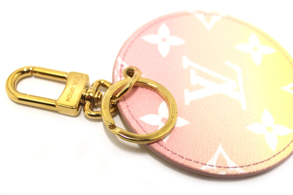 Louis Vuitton Light Pink Monogram By The Pool Illustre Bag Charm Key Holder