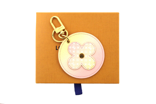 Louis Vuitton Light Pink Monogram By The Pool Illustre Bag Charm Key Holder