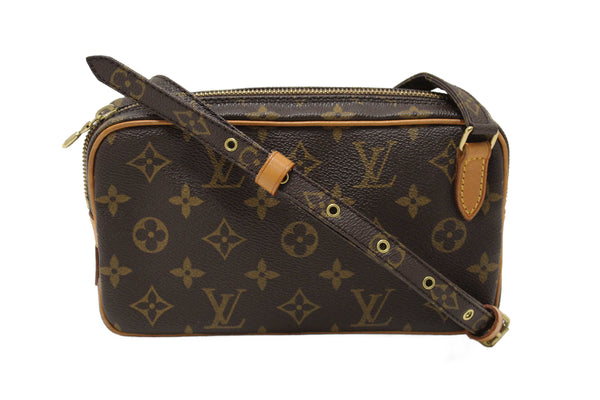 Louis Vuitton Classic Monogram Pochette Marly Bandouliere Messenger Bag