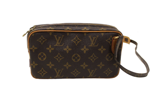 Louis Vuitton Classic Monogram Pochette Marly Bandouliere Messenger Bag