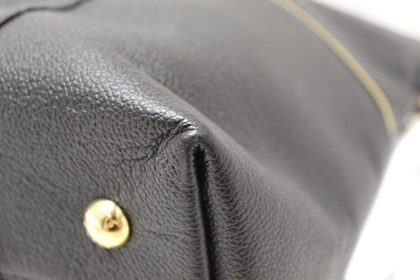 Louis Vuitton Black Monogram Empreinte Leather Melie Hobo Bag