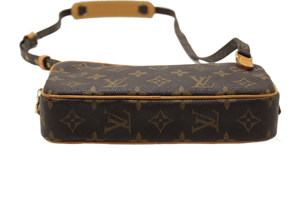 Louis Vuitton Classic Monogram Pochette Marly Bandouliere Messenger Bag