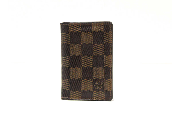 Louis Vuitton Damier Ebene Canvas Pocket Organizer