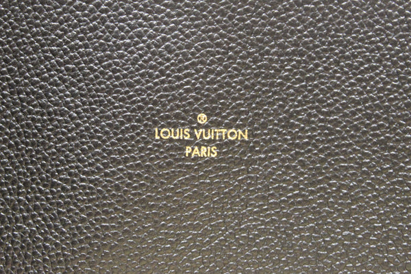Louis Vuitton Black Monogram Empreinte Leather Melie Hobo Bag