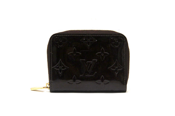 Louis Vuitton Amarante Monogram Vernis Leather Zippy Coin Purse
