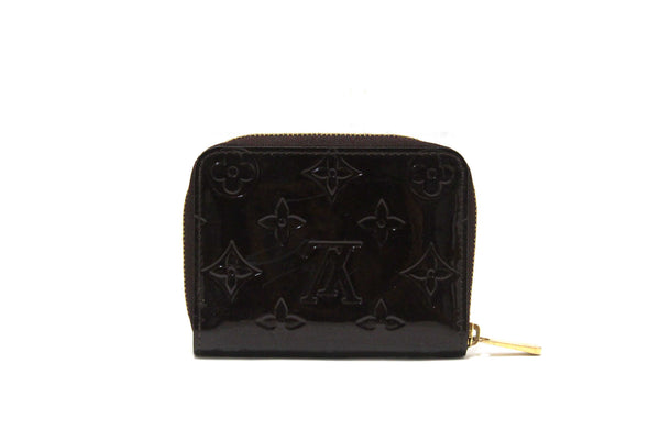 Louis Vuitton Amarante Monogram Vernis Leather Zippy Coin Purse