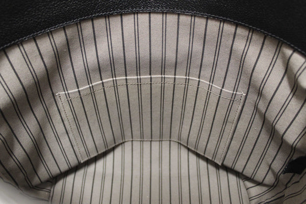 Louis Vuitton Black Monogram Empreinte Leather Melie Hobo Bag