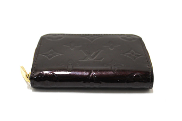 Louis Vuitton Amarante Monogram Vernis Leather Zippy Coin Purse