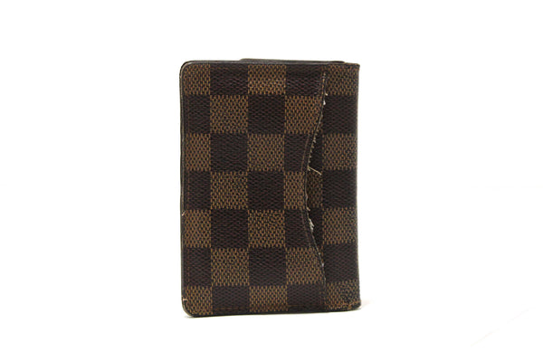 Louis Vuitton Damier Ebene Canvas Pocket Organizer