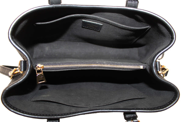 Louis Vuitton Black Monogram Empreinte Babylone Tote PM Bag