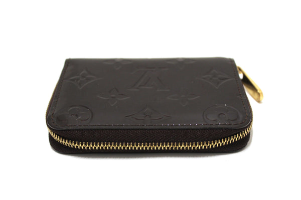 Louis Vuitton Amarante Monogram Vernis Leather Zippy Coin Purse