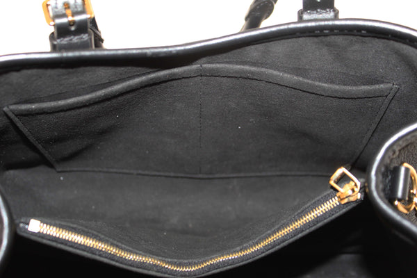 Louis Vuitton Black Monogram Empreinte Babylone Tote PM Bag