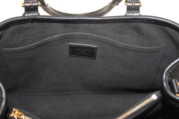Louis Vuitton Black Monogram Empreinte Babylone Tote PM Bag