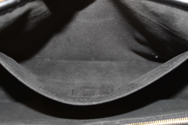 Louis Vuitton Black Monogram Empreinte Babylone Tote PM Bag