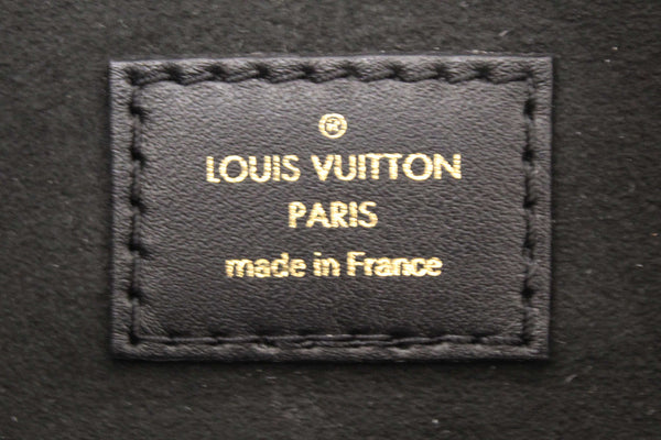Louis Vuitton Black Monogram Empreinte Babylone Tote PM Bag