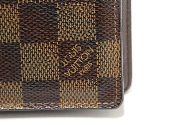 Louis Vuitton Damier Ebene Canvas Pocket Organizer