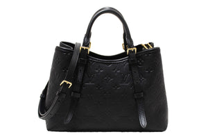 Louis Vuitton Black Monogram Empreinte Babylone Tote PM Bag
