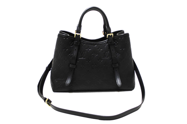 Louis Vuitton Black Monogram Empreinte Babylone Tote PM Bag