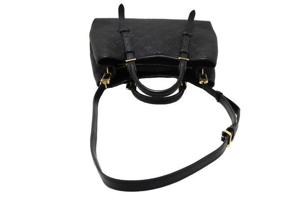 Louis Vuitton Black Monogram Empreinte Babylone Tote PM Bag