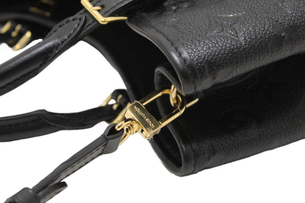 Louis Vuitton Black Monogram Empreinte Babylone Tote PM Bag